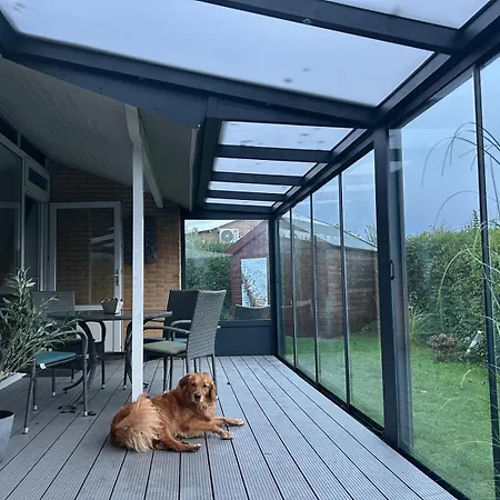 Holiday home Strandnahes Nr 2 Mit Wintergarten Grosser Uneinsehbarer Garten Sint Maartensvlotbrug